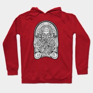 God Cthulhu White (Alt Print) Hoodie